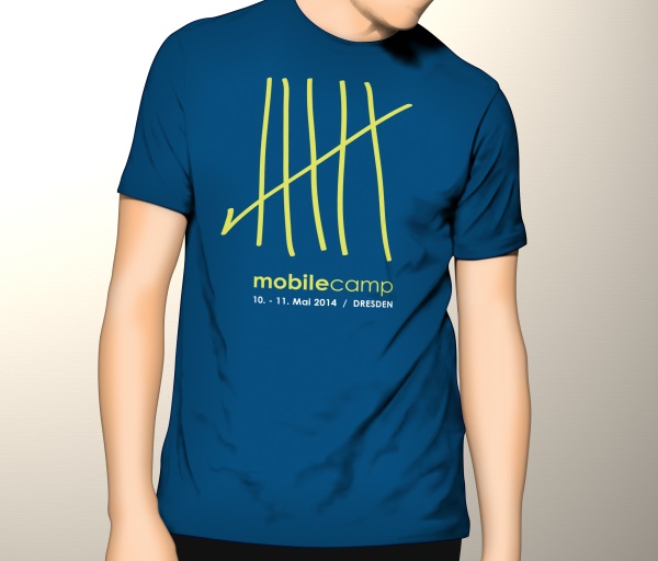 So sieht es aus – das aktuelle MobileCamp-Shirt